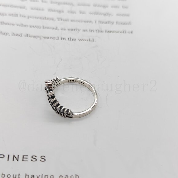 Pandora Princess Wishbone Ring - Picture 6 of 8